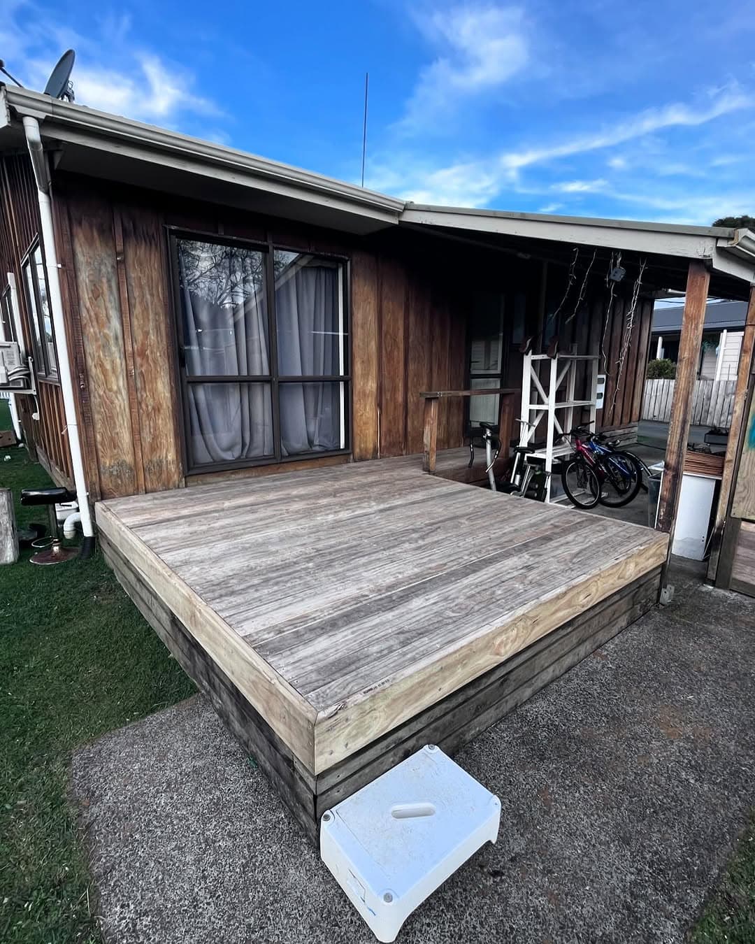 Waihi deck makeover